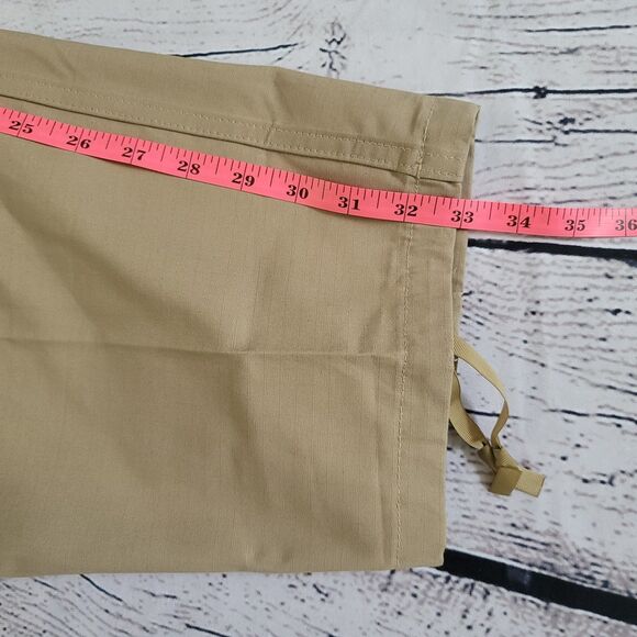 Tru-spec Men's TACTICAL PANTS Large KHAKI Rip Stop (Inseam 29.5 to 32.5) - Picture 7 of 10